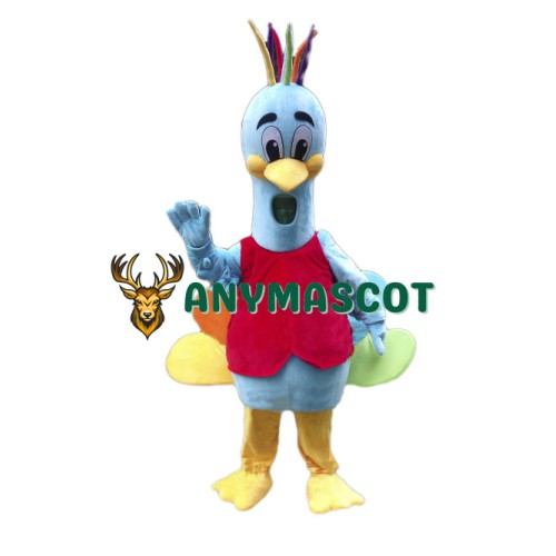 Peacock Mascot Costume