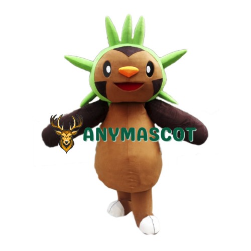 Cartoon Chespin Mascot Costume