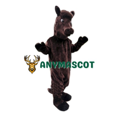 Brown Lightweight Horse Mascot Costume
