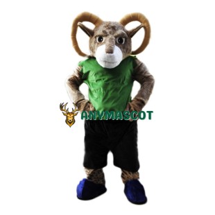 Power Sporty Ram Mascot Costume
