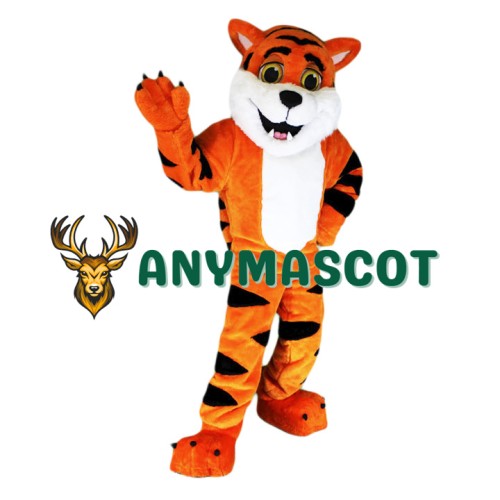 Happy Lightweight Tiger Animal Mascot Costume
