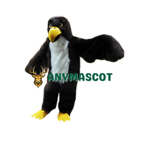 Plush Bald Eagle Mascot Costume