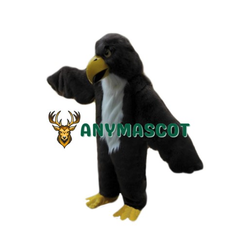 Plush Bald Eagle Mascot Costume