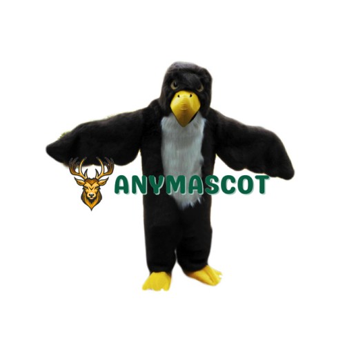 Plush Bald Eagle Mascot Costume