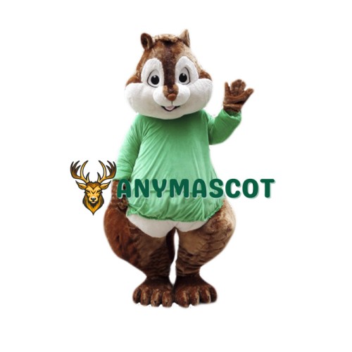 Friendly Lightweight Chipmunk Mascot Costume