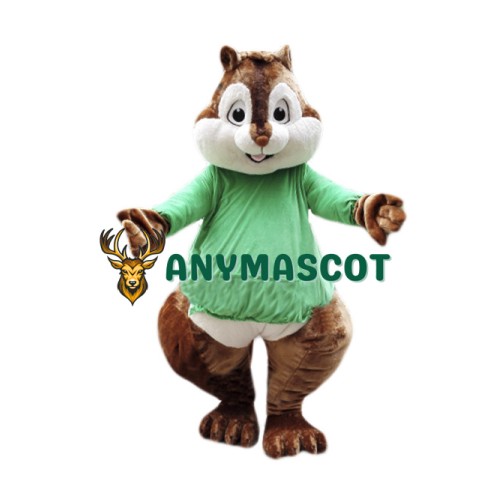 Friendly Lightweight Chipmunk Mascot Costume