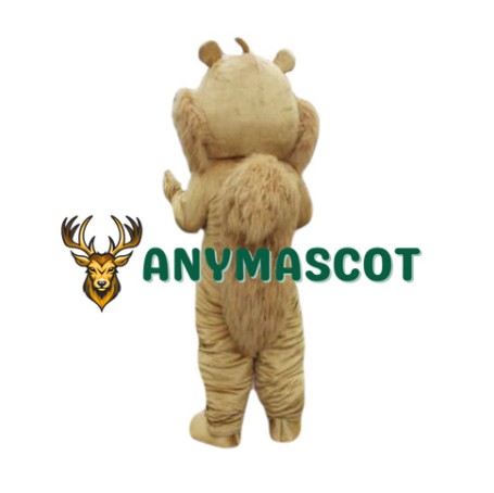 Friendly Adult Squirrel Mascot Costume