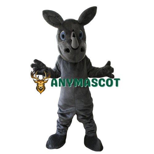 Friendly Rhino Mascot Costume