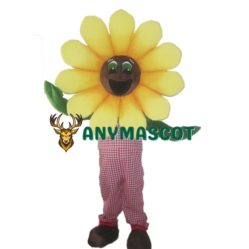 Happy Sunflower Mascot Costume