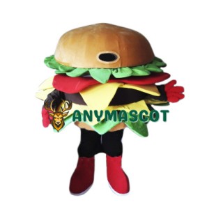 Hamburger Mascot Costume