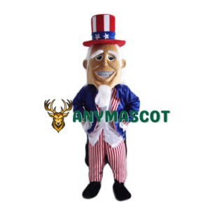 Uncle Sam Mascot Costume