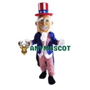 Uncle Sam Mascot Costume