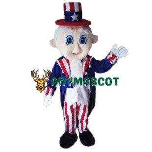 Uncle Sam Mascot Costume