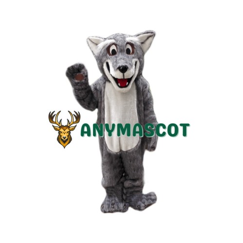 Plush Coyote Wolf Mascot Costume