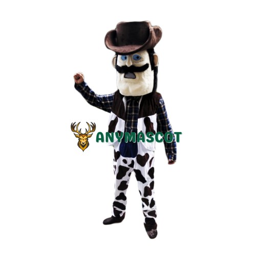 Power Cowboy Mascot Costume