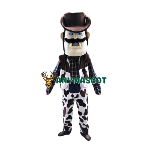 Power Cowboy Mascot Costume