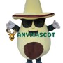 Avocado Mascot Costume