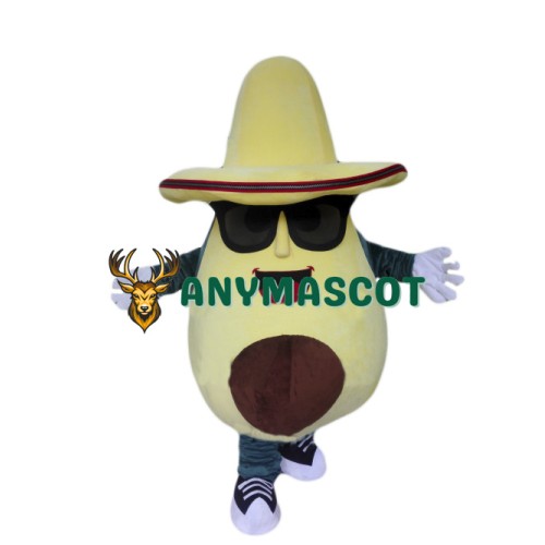 Avocado Mascot Costume