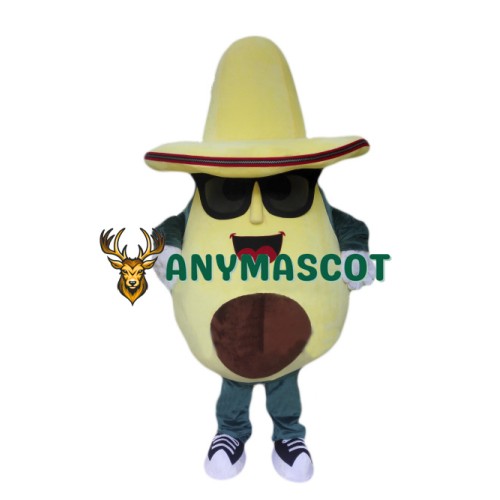 Avocado Mascot Costume