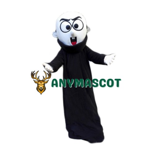 Black Devil Monster Mascot Costume