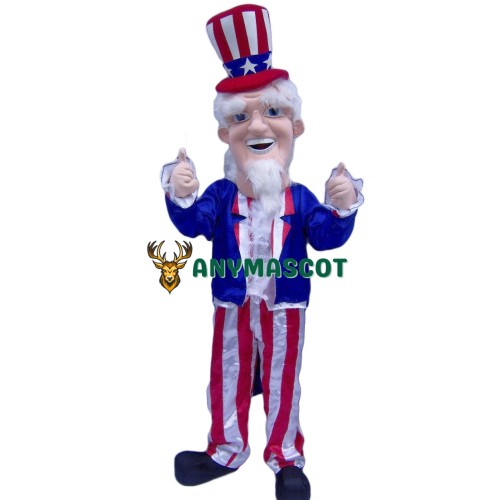 Uncle Sam Mascot Costume