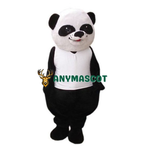 Cute Lightweight Panda Bear Mascot Costume