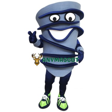Happy Lightweight Tornado Mascot Costume