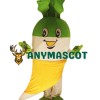 White Radish Mascot Costume