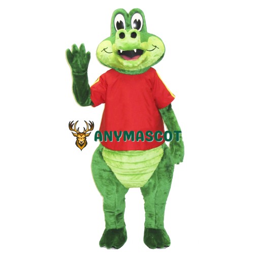 Friendly Crocodile Mascot Costume