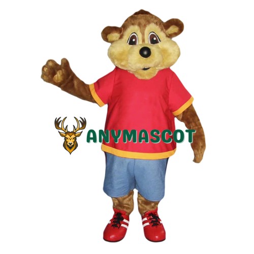 Professional Quality Beaver Mascot Costume