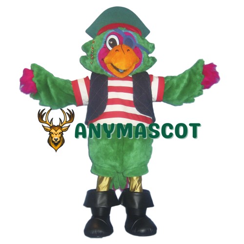 Happy Lightweight Parrot Mascot Costume