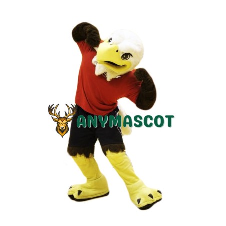 Sporty Eagle Mascot Costume