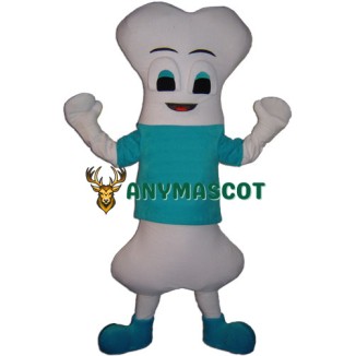 Happy Lightweight Bone Mascot Costume