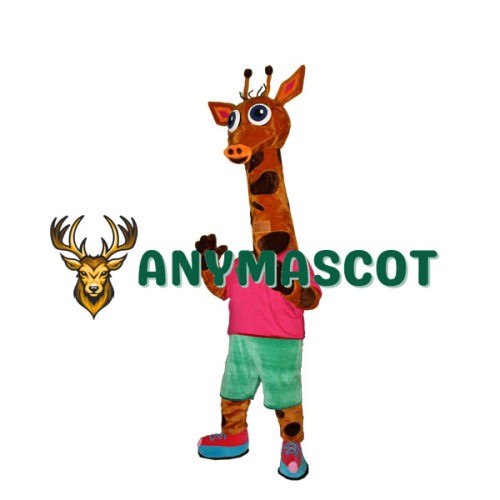 Sport Lightweight Giraffe Mascot Costume