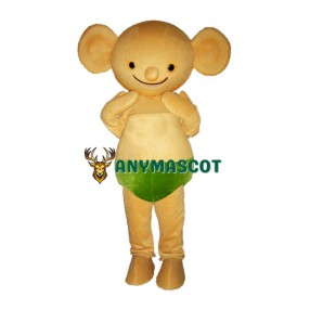 Yellow Koala Mascot Costume