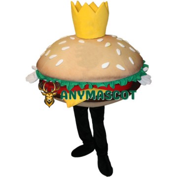 Big Hamburger Mascot Costume