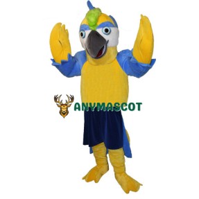 Yellow Parrot Mascot Costume