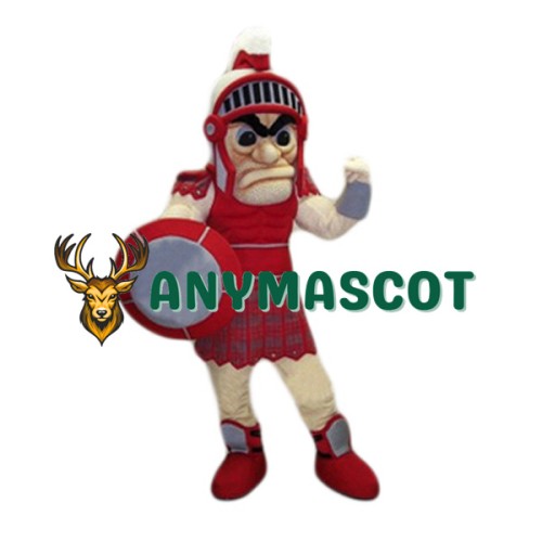 Fierce Red Titan Mascot Costume