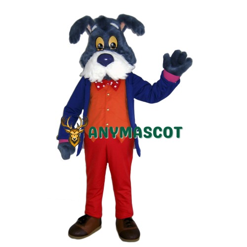Old Gentlemanly Dog Mascot Costume