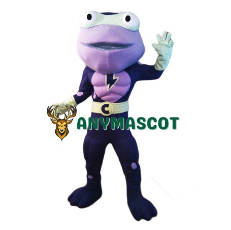 Hero Frog Mascot Costume