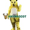 Yellow Fierce Wild Cat Mascot Costume