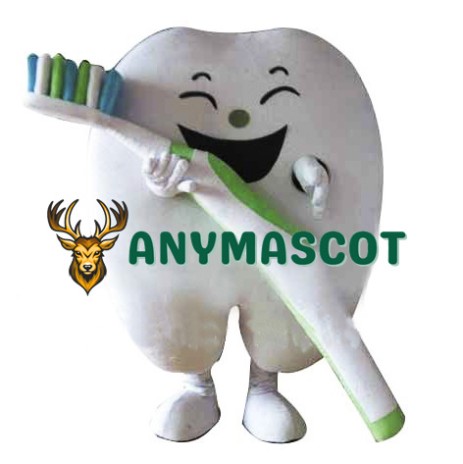 Happy Tooth Mascot Costume