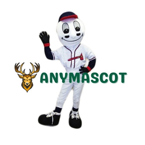 Homer Baseball Ball Mascot Costume