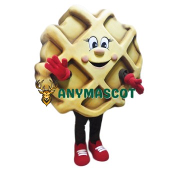 Waffle Mascot Costume