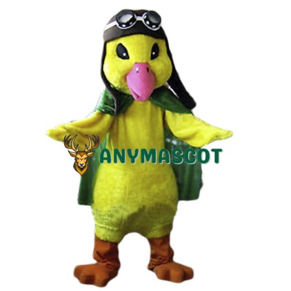 Pilot Bird Mascot Costume