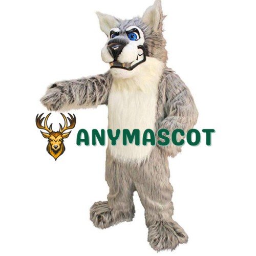 Alpha Wolf Mascot Costume