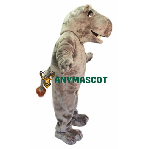 Friendly Lightweight Hippo Mascot Costume