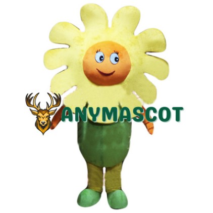 Sun Flower Mascot Costume