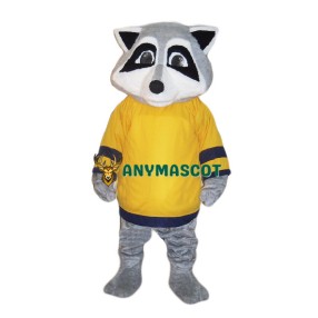 College Raccoon Mascot Costume