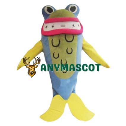 Cartoon Shark Mascot Costume